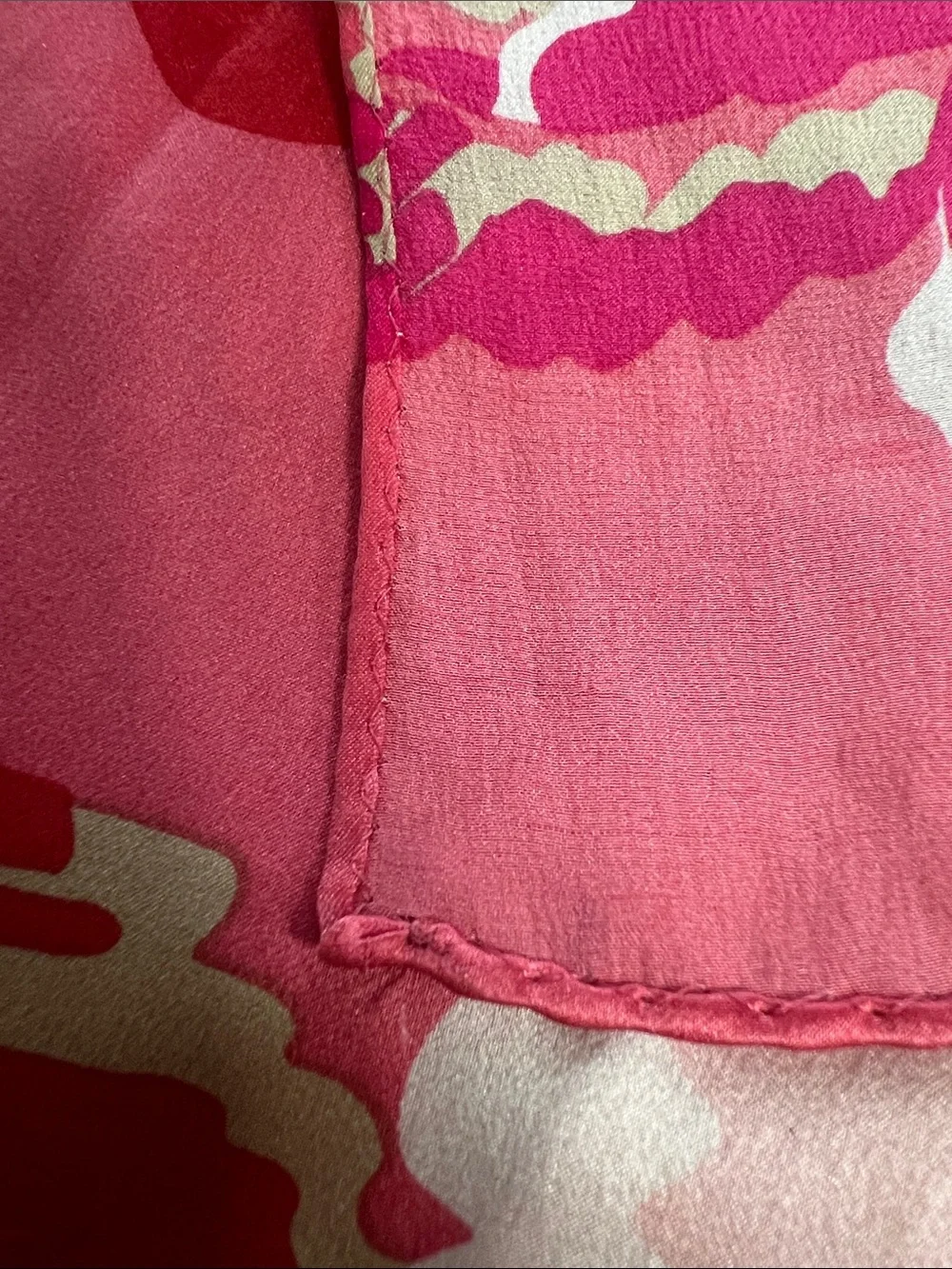 Anne Klein Pink Floral Scarf 62